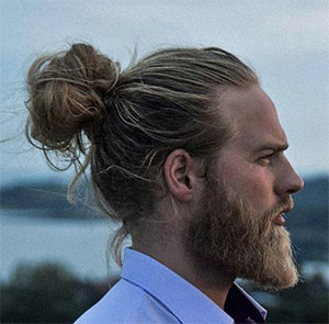 Man Bun Hairstyle