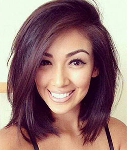 Woman with Bob Cut